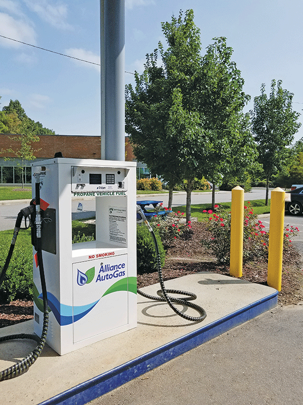 The Inflation Reduction Act provides a three-year extension of the alternative fuel tax credit. (Photo courtesy of Alliance AutoGas)