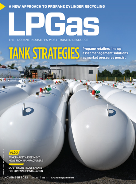 November 2022. Cover photo by Danielle Pesta/LP Gas staff