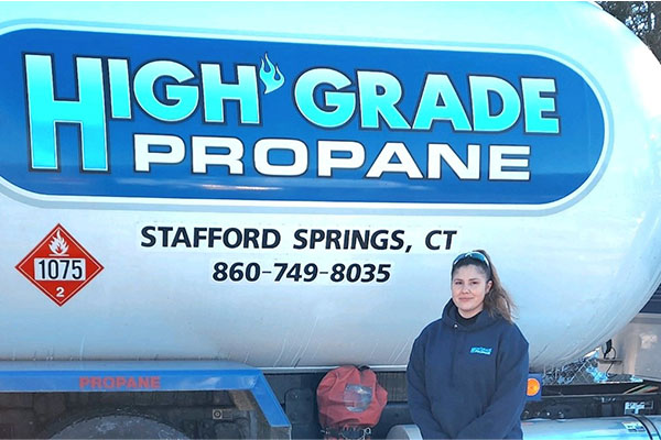 Headshot: Chelsea Aiken, High Grade Propane Service