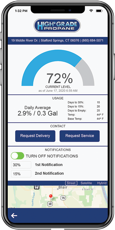 High Grade Gas Service plans to introduce a cellphone app for its customers in 2023. (Image courtesy of Energy Distribution Partners; warmworld – stock.adobe.com)