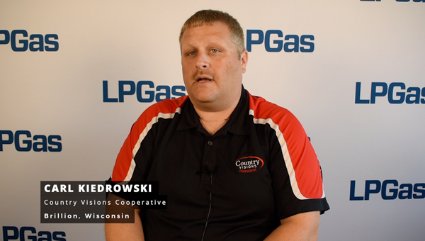 Video image: LP Gas staff