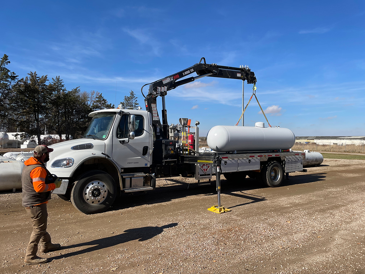 CHS Propane Truck