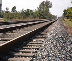 Railroad track photo: jfmdesign/iStock / Getty Images Plus/Getty Images