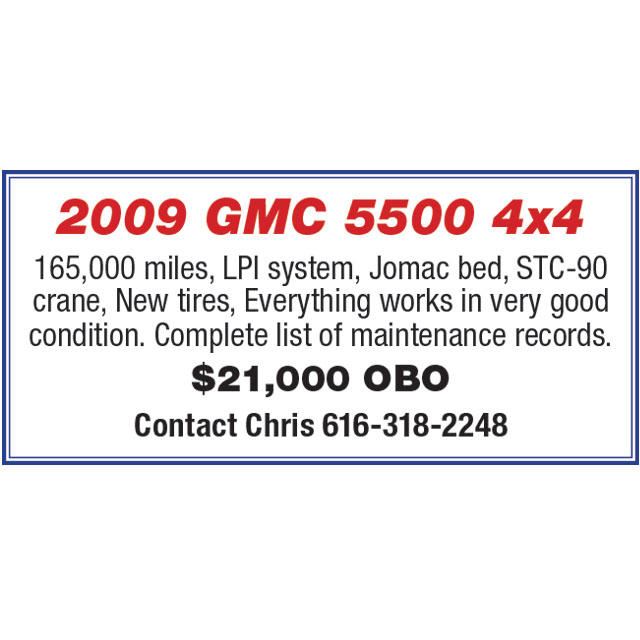 2009 GMC 5500 4x4