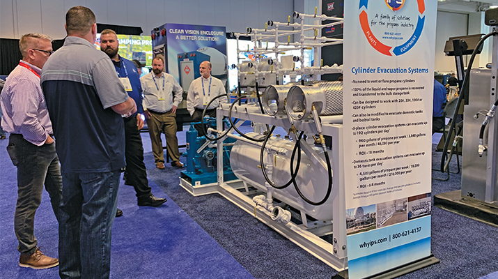 Photo by LP Gas staff _ cylinder evacuation systems