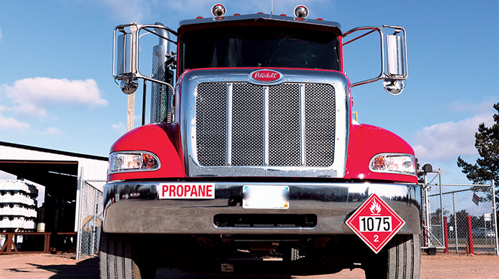 Truck companies that serve the propane industry are experiencing difficulties securing chassis with the exact specifications marketers are requesting due to delays on the manufacturing side. (Photo courtesy of Drew James Productions)