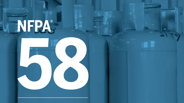 IMPORTANT: COPYRIGHT APPROVED FOR ONE-TIME USE ONLY. The 2024 edition of NFPA 58 will revise the 2020 edition. When the new material drops in late August or early September, consult with your authorities having jurisdiction to determine how and when your state will implement it. (© 2019 NFPA, Reproduced with Permission)