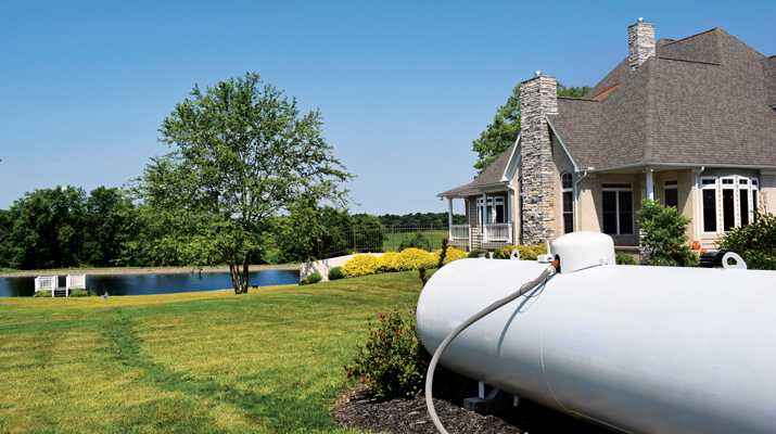 Advanced hydronic, tankless technology is one way for propane to keep pace with electricity in the residential market. (Photo by LP Gas Staff)