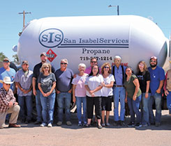 Many of the office employees at Colorado-based San Isabel Services Propane have worked at the company since its founding. (Photo by Robin Geiss)