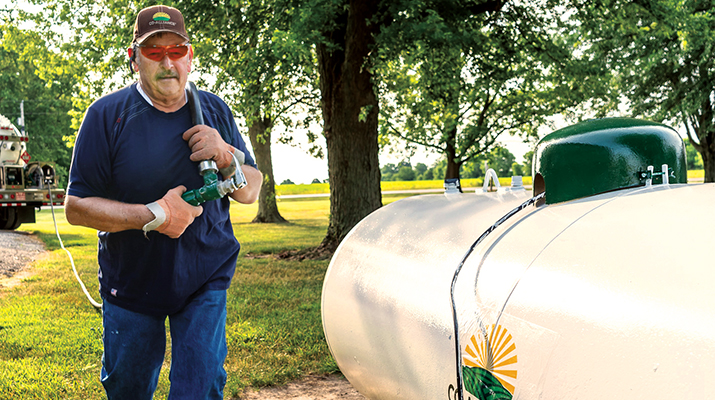 Higher consumer confidence predicted for 2024 can only help propane retailers. (Photo courtesy of Co-Alliance Cooperative Inc.)