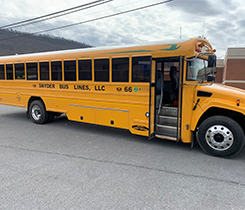 Propane bus photo courtesy of Roush CleanTech