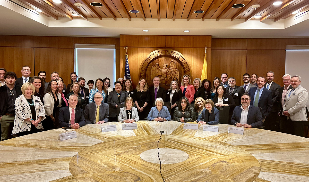 Photo of bill signing courtesy of the Low Carbon Fuels Coalition