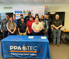 Photo of the PPATEC March 2024 graduates courtesy of the Pennsylvania Petroleum Association