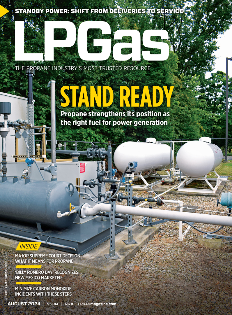 August 2024 Cover Photo by Ellen Kriz, LP Gas Staff