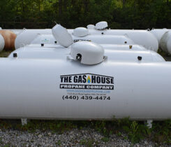 Propane tank at The Gas House in Walton Hills, Ohio. Photo by LP Gas staff