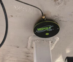 Tank monitor company leaders cite ease of installation in deploying units on tanks. (Photo courtesy of Mopeka)