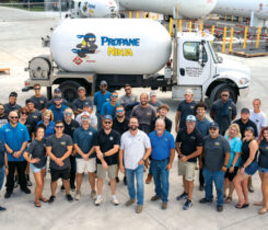 Propane Ninja is ready for whatever this year's hurricane season brings. (Photo by Jimmy Brothers)