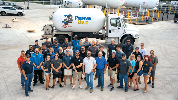 Propane Ninja is ready for whatever this year's hurricane season brings. (Photo by Jimmy Brothers)