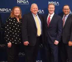 LP Gas photo of the new NPGA officers and President and CEO Steve Kaminski