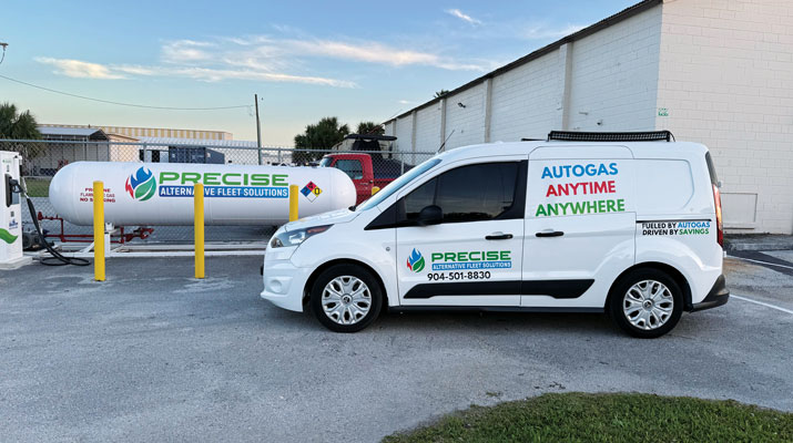 Precise specializes in propane autogas solutions. (Photo by Ronny Martinez)