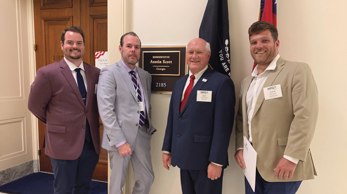 Spotted in a House hallway: members of the Southeast Propane Alliance. (Photo: LP Gas staff)