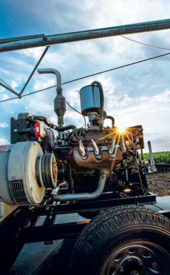 Industrial Irrigation is working to certify six new propane engines. (Photo courtesy of Industrial Irrigation)