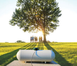 The propane industry is learning more about millennials’ view of energy. (Photo: ASovereign (tank), eyecrave productions (background) /iStock/Getty Images Plus)