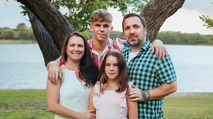 Hanson stays busy with his family in Ohio. (Photos courtesy of Christopher Hanson)