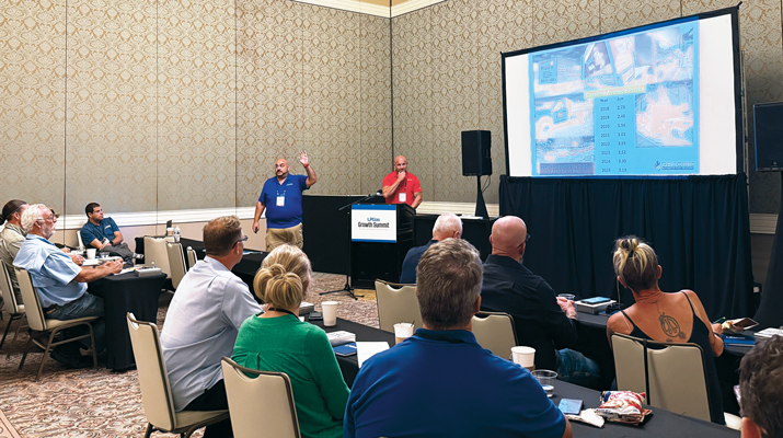 Precise Alternative Fleet Solutions presents at the 2025 LP Gas Growth Summit. (Photo: LP Gas staff)