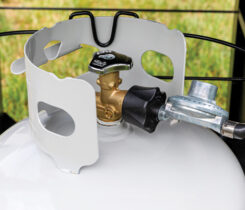 The Propane Gas Association of New England is the collective in Connecticut for 20-pound barbecue grill cylinders. (Photo: JJ Gouin/iStock/Getty Images Plus)