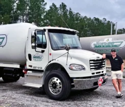 Since taking over the company, Gabe Jones has focused on adding efficiencies. (Photo courtesy of Jones Propane)