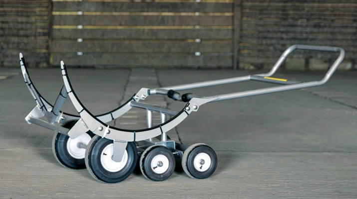 The YankATank propane tank cart/dolly. (Photo courtesy of Ben Casper)