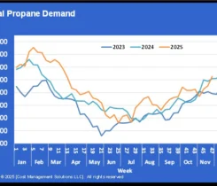 Chart 1: Total propane demand