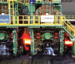 Ternium’s massive steel manufacturing plant near Monterrey, Mexico. It provides Metsa Tanks with a portion of its steel supply. (Photo courtesy of Ternium)