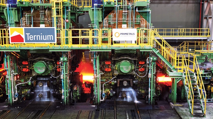 Ternium’s massive steel manufacturing plant near Monterrey, Mexico. It provides Metsa Tanks with a portion of its steel supply. (Photo courtesy of Ternium)