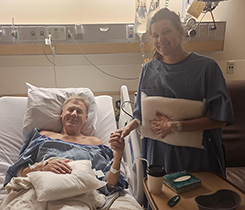 Don Heller with his daughter, Katie Heller. (Photo courtesy of Don Heller)