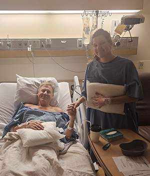 Don Heller with his daughter, Katie Heller. (Photo courtesy of Bergquist)