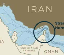 Strait of Hormuz. (Image: Eva Sanabria/iStock/Getty Images Plus/Getty Images)