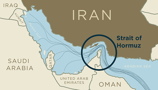 Strait of Hormuz. (Image: Eva Sanabria/iStock/Getty Images Plus/Getty Images)