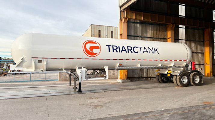 Photo of TRIARC Tank's MC331 semi-trailer