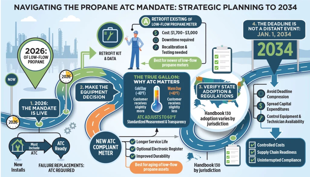 Source: Based on Propane Industry Guidance for NIST Handbook 130 Compliance (2026)