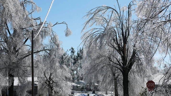 Winter Storm Fern impacted nearly 70 percent of the country in late January with a combination of heavy snow, sleet, freezing rain and dangerously cold temperatures. (Photo courtesy of the City of Oxford, Mississippi)