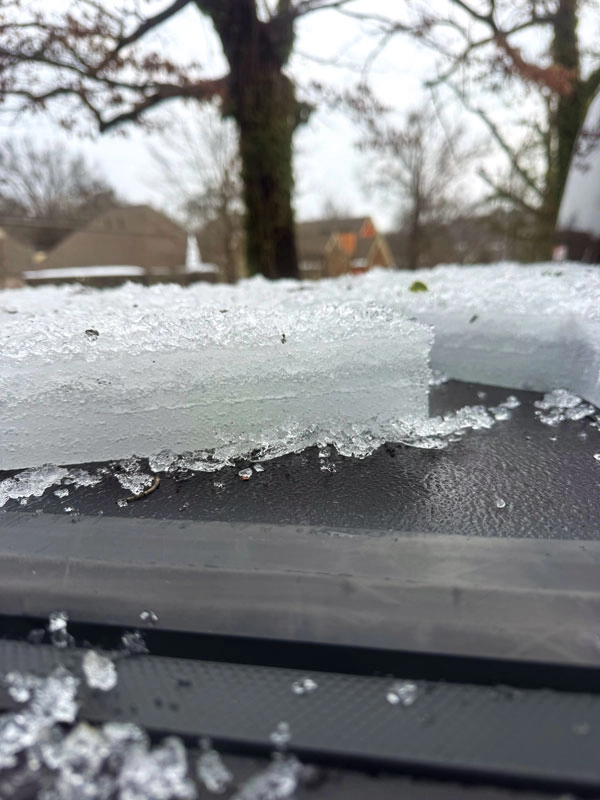 Parts of Mississippi received up to 4 in. of ice during Winter Storm Fern. (Photo by Warner Jones)