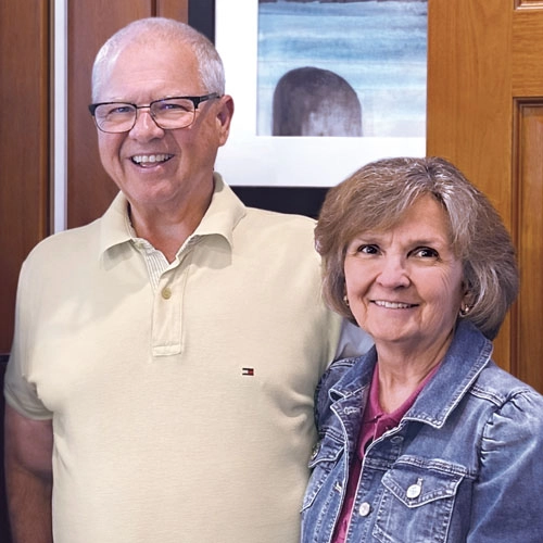 Ron and Abby Kukuchka (Photo by Joe Rosengrant)