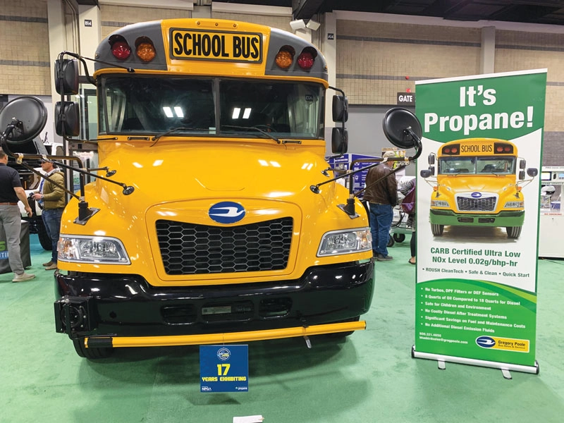 Propane industry growth is dependent on increased penetration in the school bus market. (Photo by LP Gas Staff)