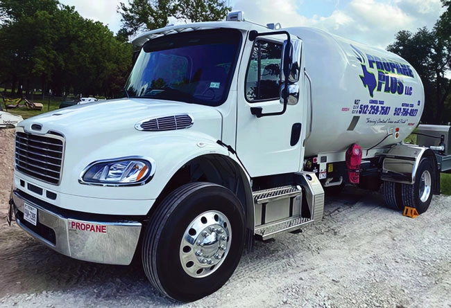 Propane Plus works to ensure its bobtails are up to date, safe and ready for the next winter. (Photo courtesy of Propane Plus)