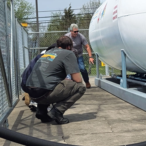 New propane industry training curriculum puts more emphasis on specific tasks. (Photo by Katelyn Zawalick)