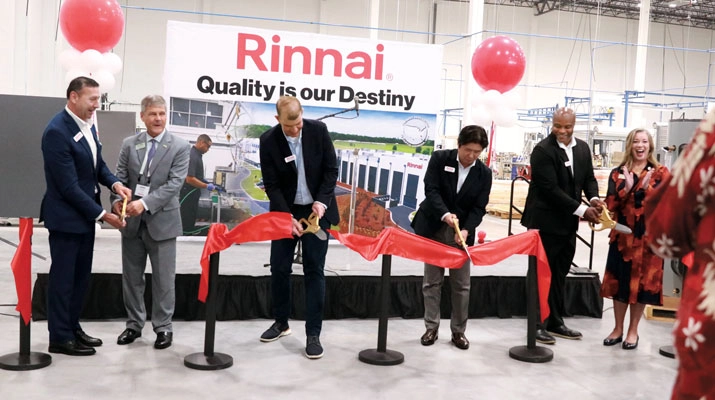 Photo courtesy of Rinnai America Corp.