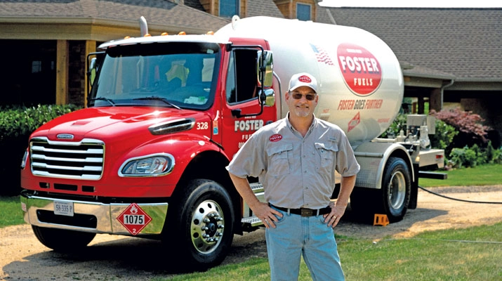 Mac Bridgwater is one of Foster Fuels’ regional sales and operations managers, working out of its Lovingston, Virginia, location. (Photo by Stephen Meeker)