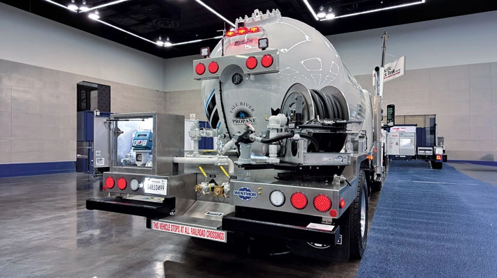 Most commercial trucks will be equipped with a pre-heater for the selective catalytic reduction system under EPA’s new regulations, Westmor says. (Photo: LP Gas Staff)
